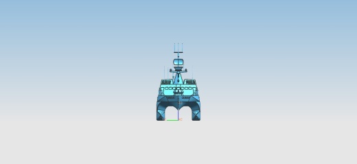 中国022型导弹艇模型缩略图