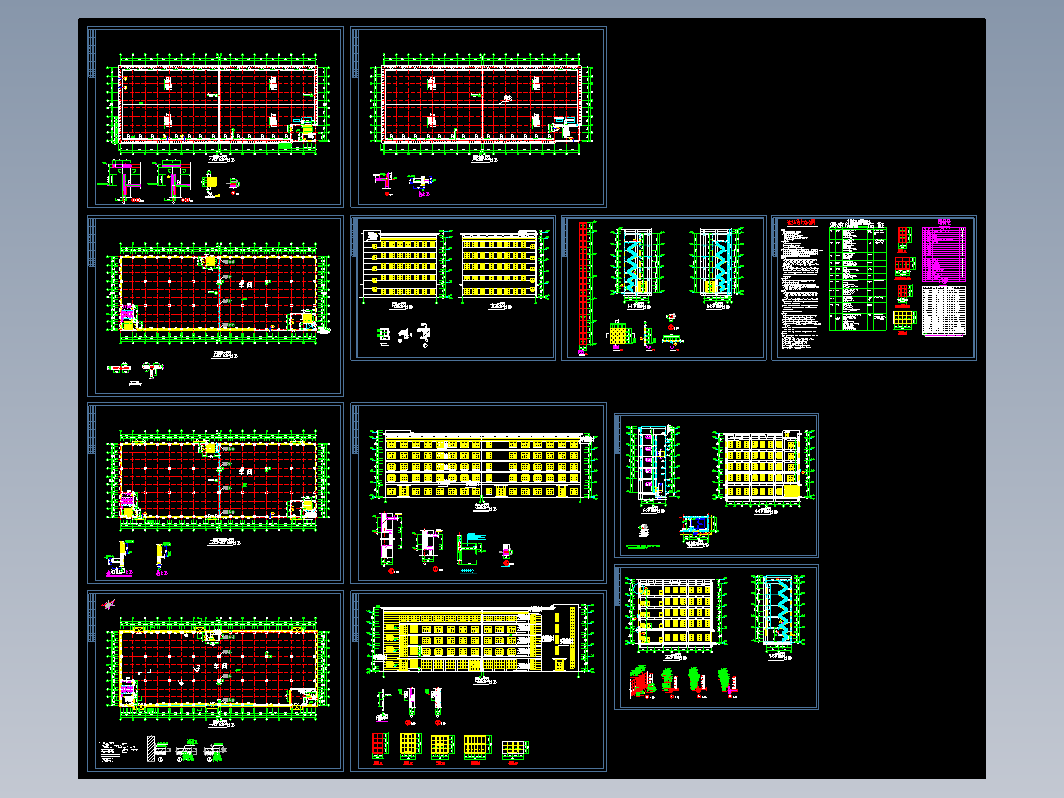 电子厂建筑图