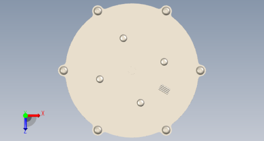 适配42步进电机的谐波减速机装配体缩略图