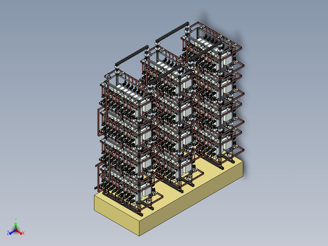 43200 KVAR电容器组模型