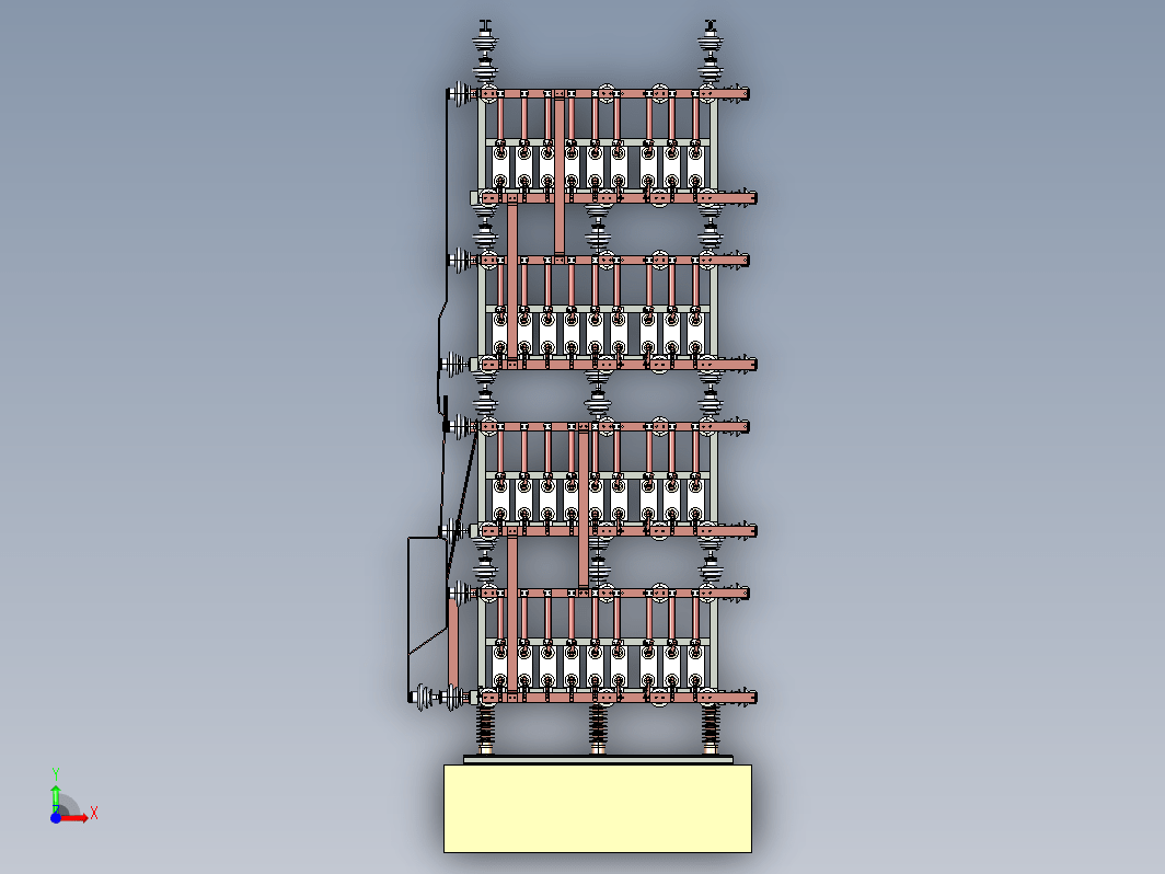 43200 KVAR电容器组模型