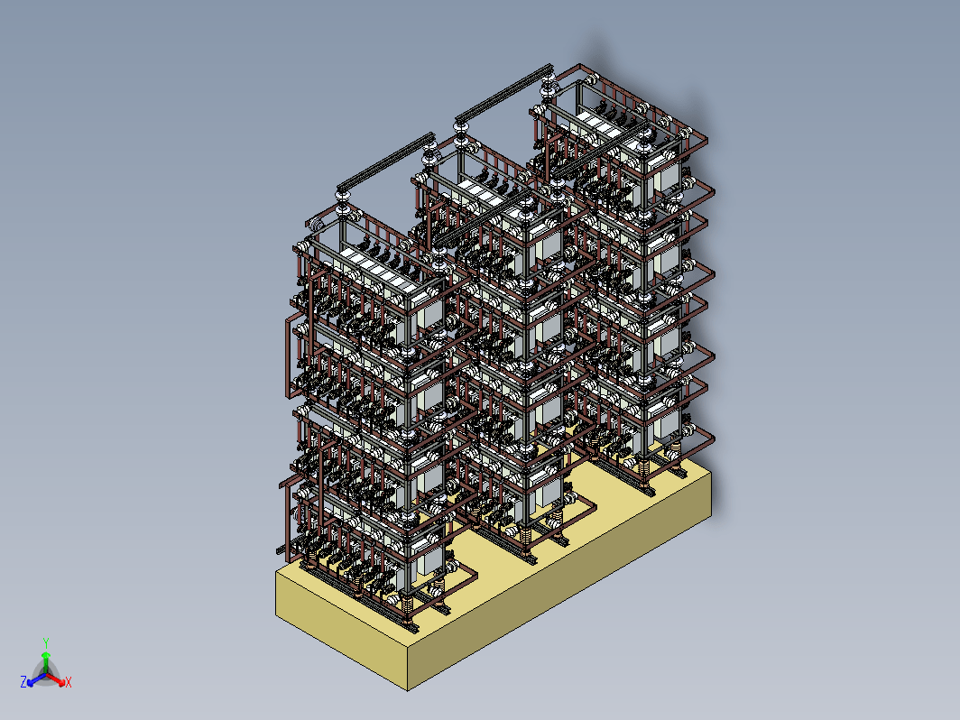 43200 KVAR电容器组模型