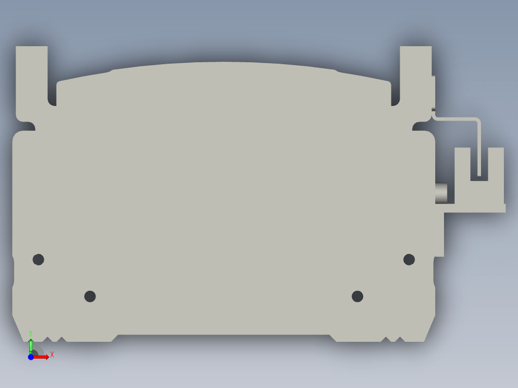 2019 新款120mm宽度双导轨单轴精密直线模组模型.120BS.L200.400W.3D