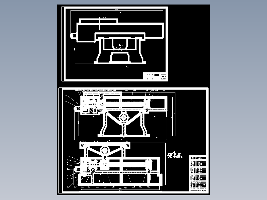 数控激光切割机床总体和垂直进给系统设计+CAD+说明书