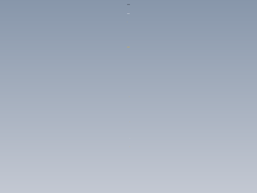 CAD机械零件图-餐桌底视图缩略图