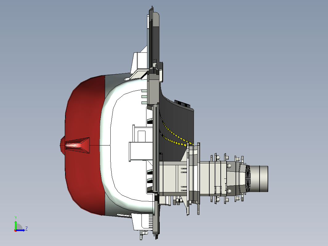 “维克拉玛蒂亚号”航空母舰建模