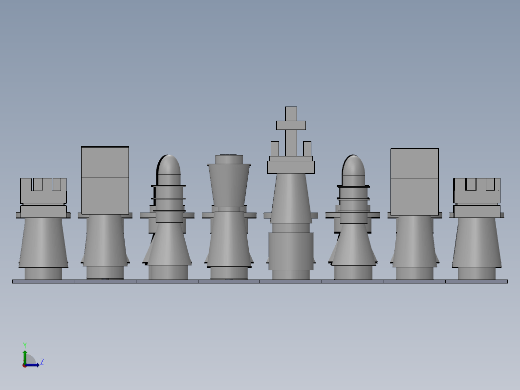 国际象棋 chess-assembly