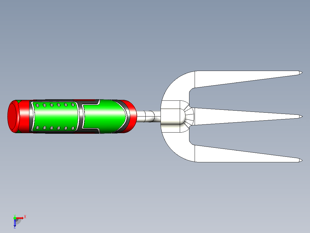 手叉是一种小型手持式园艺工具