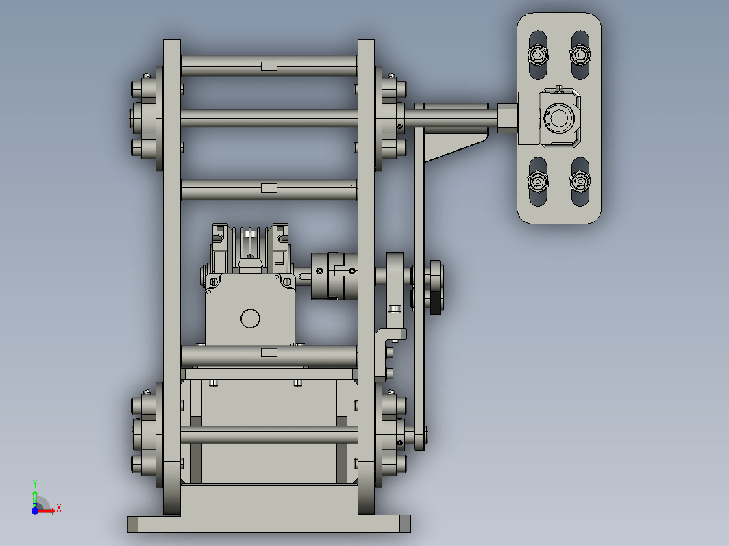 拾取和放置概念机构 Pick and Place Concept Mechanism