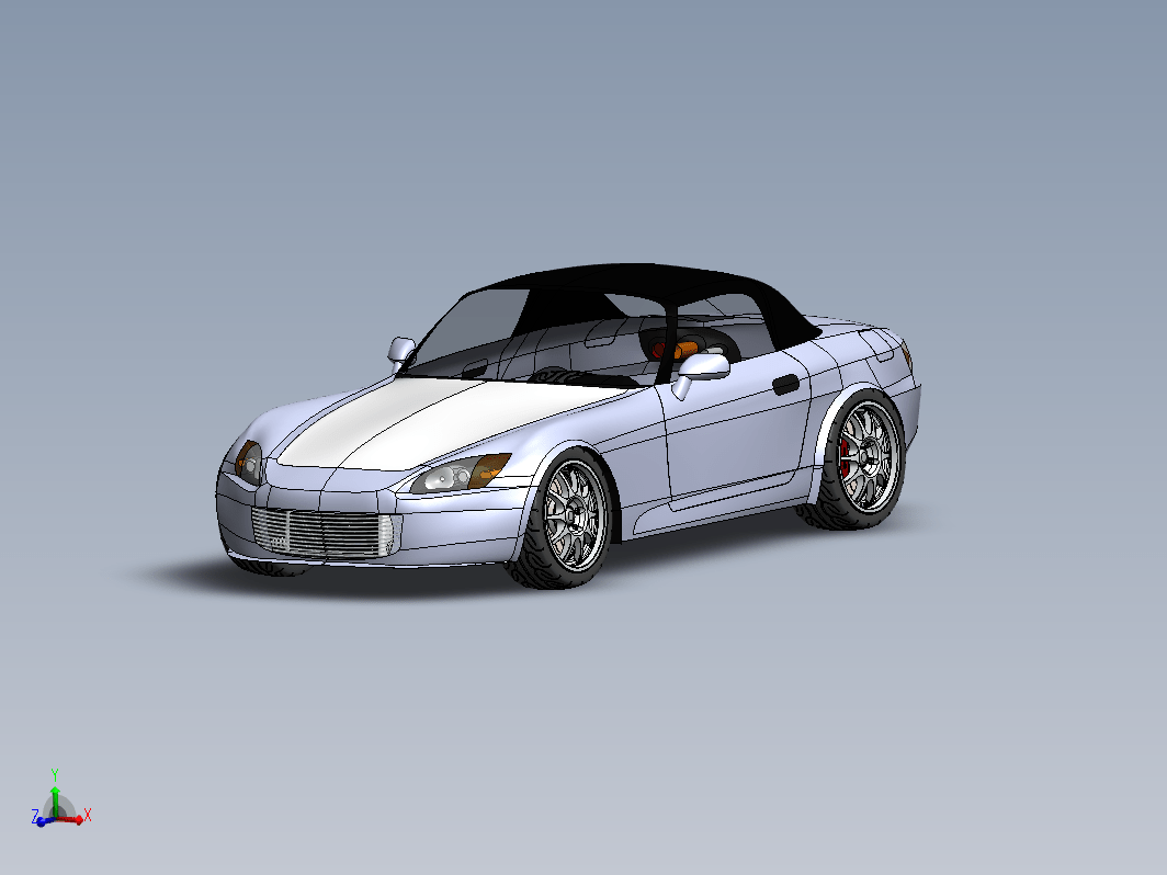 Honda s2000外观造型