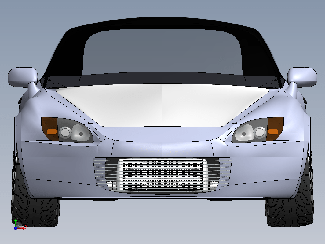 Honda s2000外观造型