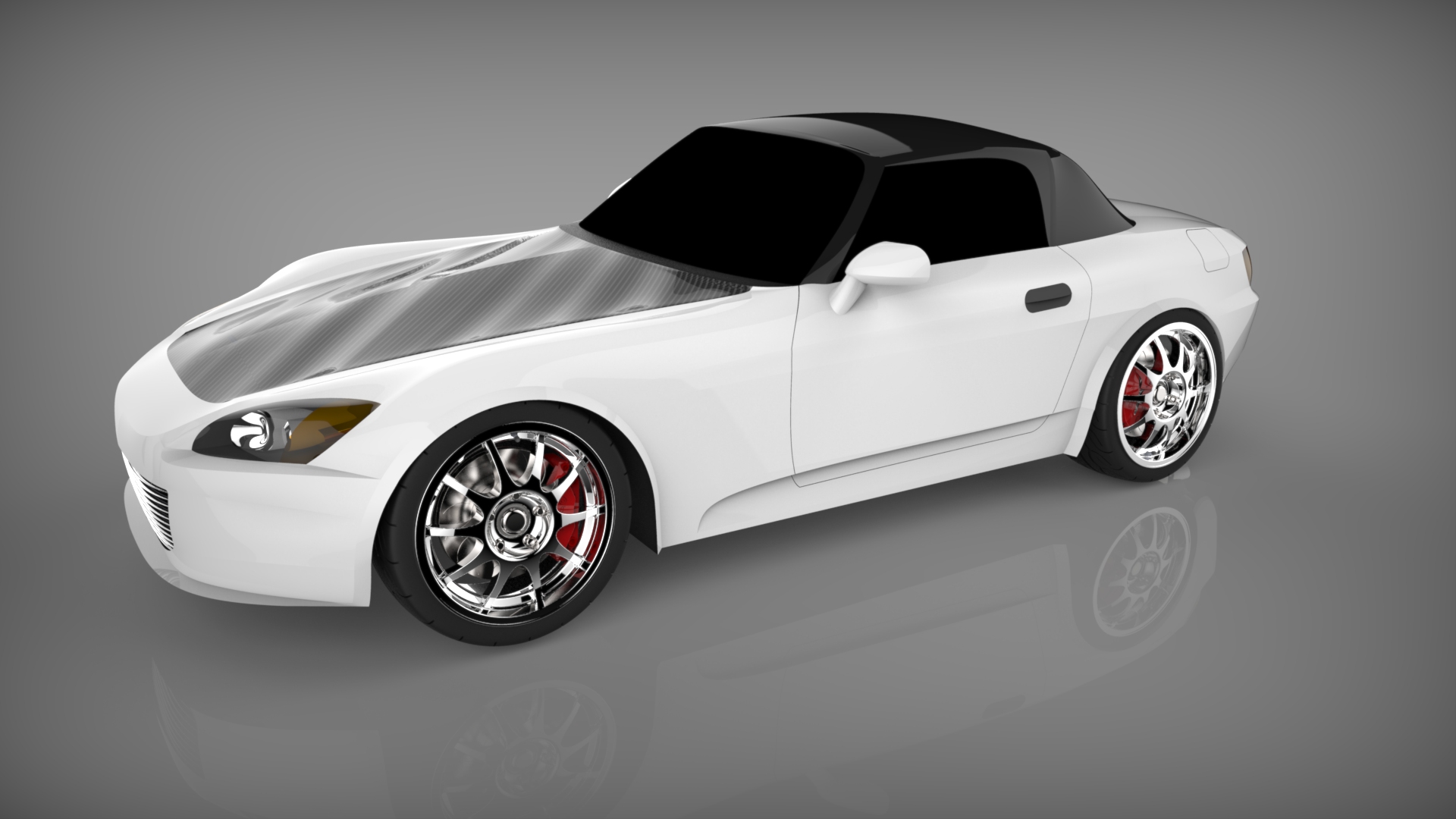 Honda s2000外观造型