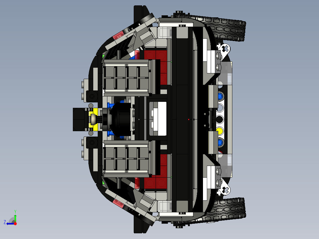 10300跑车立体拼装模型