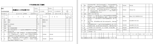 十字头滑套机械加工工艺规程及工艺装配CAD+说明书缩略图