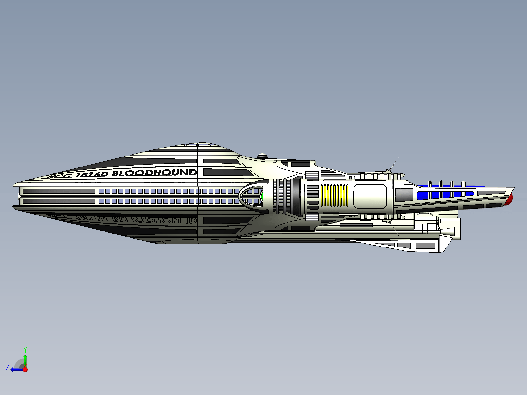 NCC 1816宇宙飞船