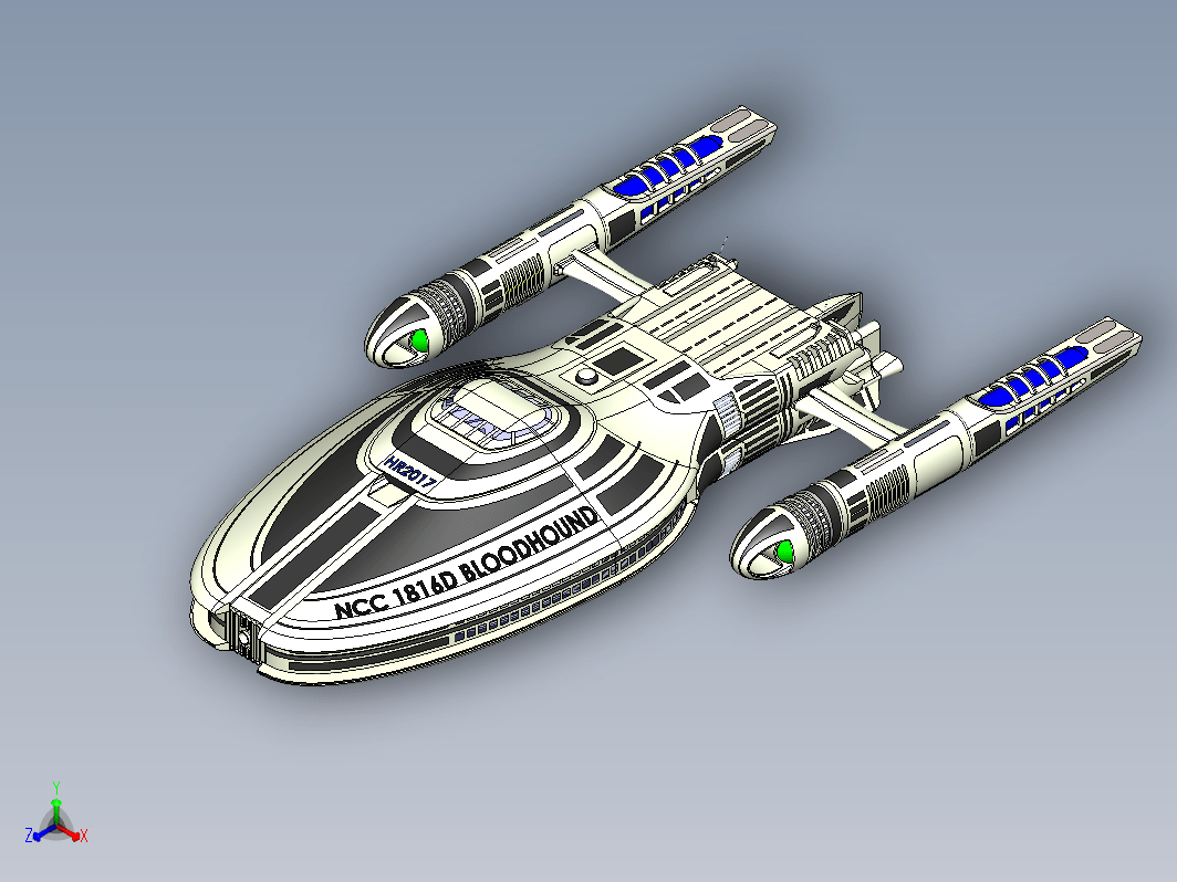 NCC 1816宇宙飞船