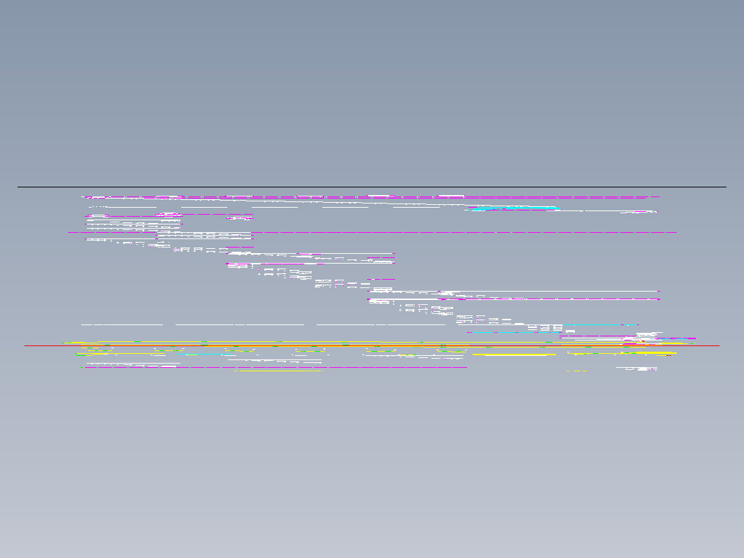 6x4.3t电极烧罐链式输送机总图