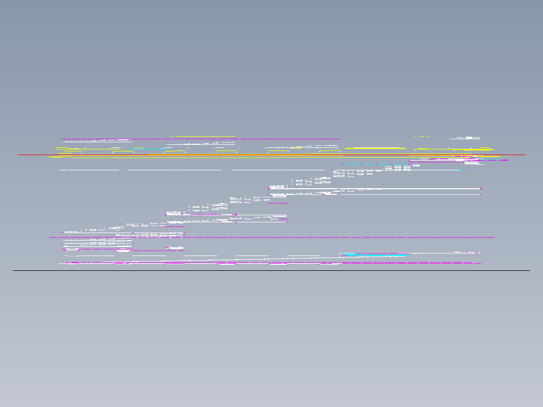 6x4.3t电极烧罐链式输送机总图