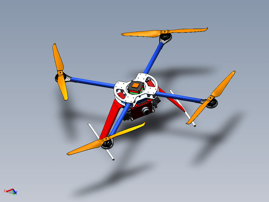 Q9四轴飞行器框架模型