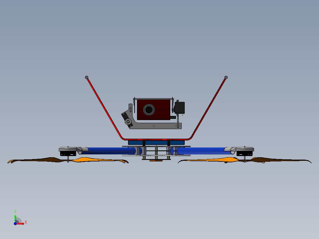 Q9四轴飞行器框架模型