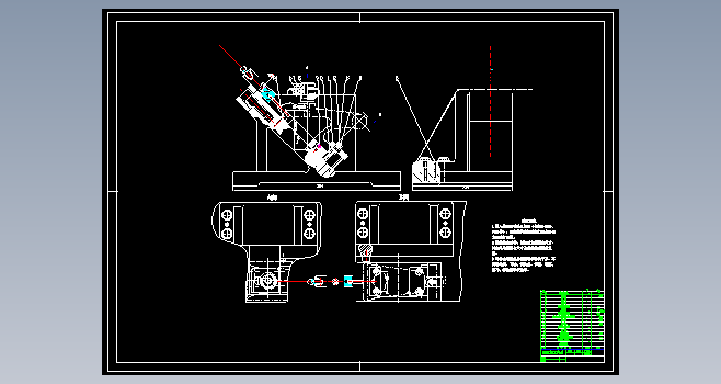 尾座体加工Φ14斜孔的夹具体设计+CAD+说明