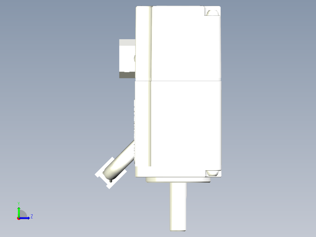 台达伺服电机 ECMA系列全套3D图