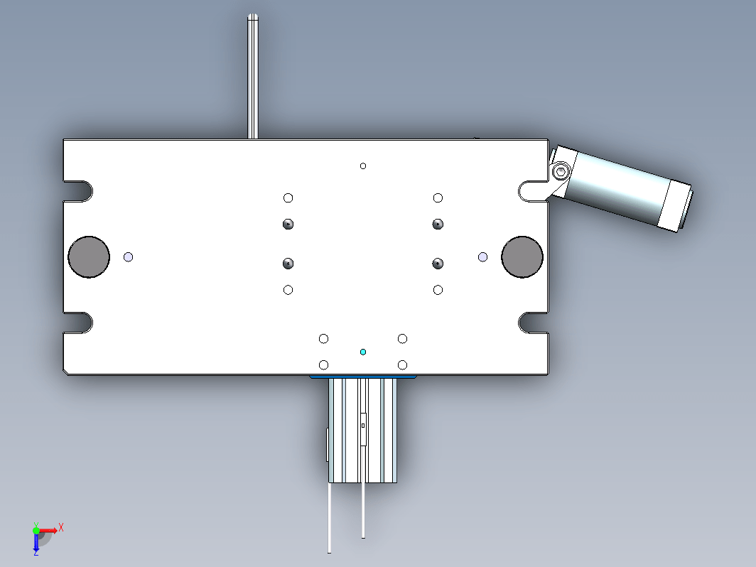 手机壳静音孔切除模具