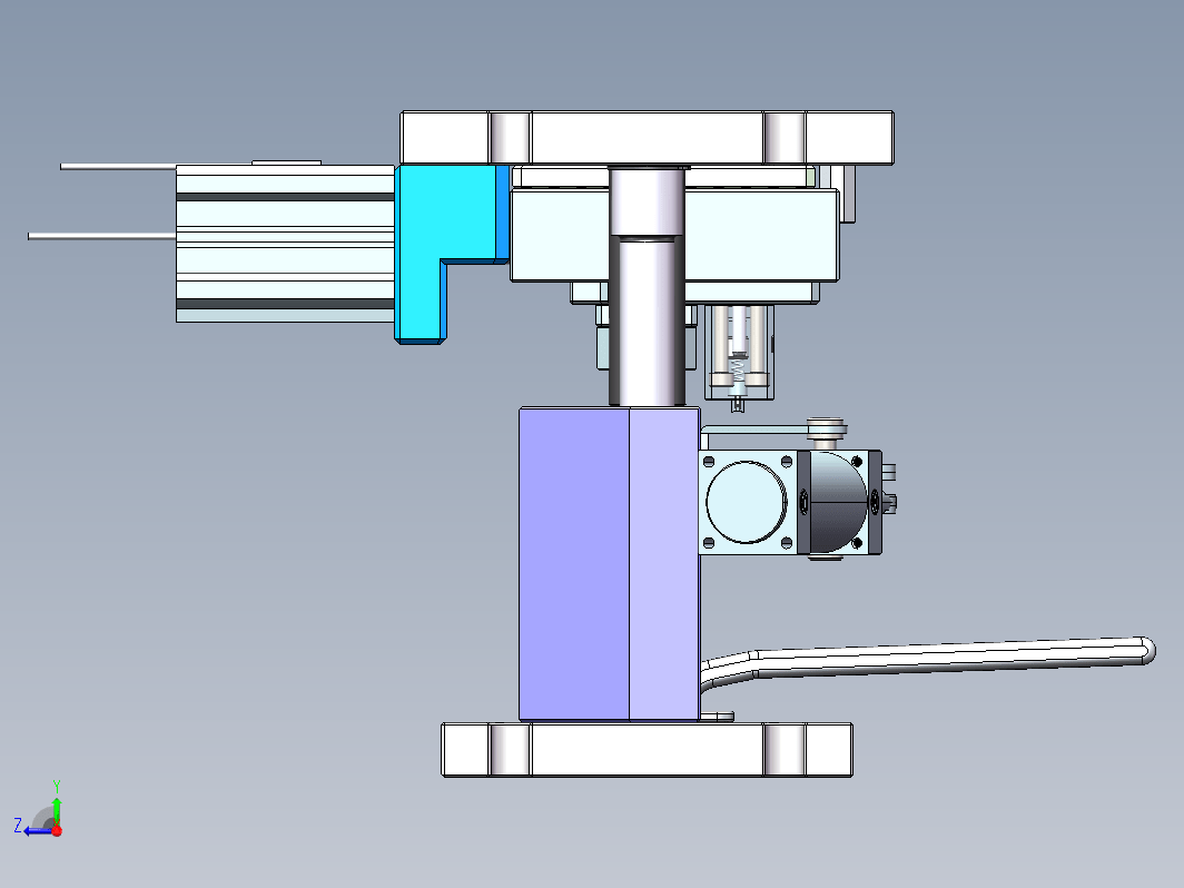 手机壳静音孔切除模具