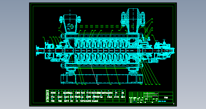 给水泵CAD图纸