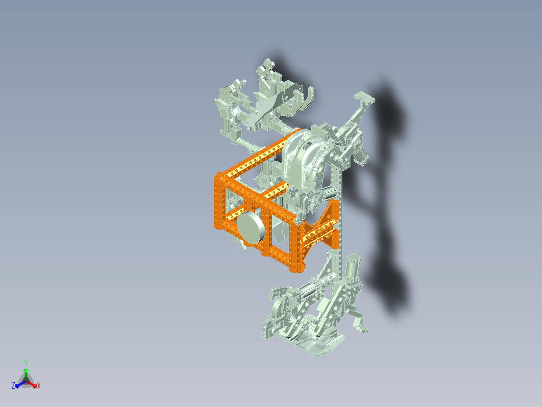 八角管抓具设计