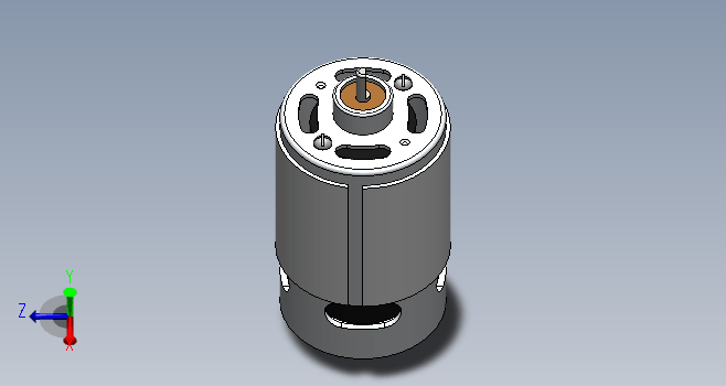 F0132-solidworks有刷直流电机