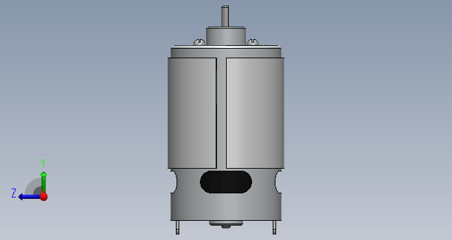 F0132-solidworks有刷直流电机