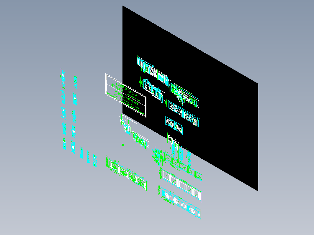 铁艺栏杆图库