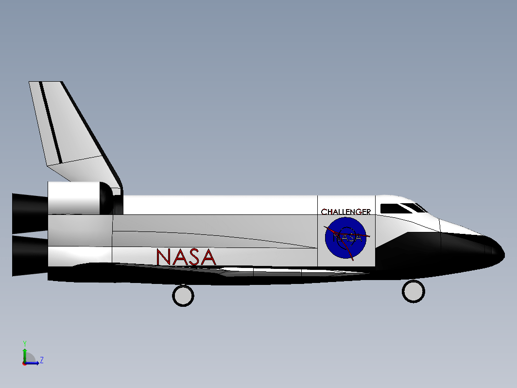 nasa挑战者号航天飞机