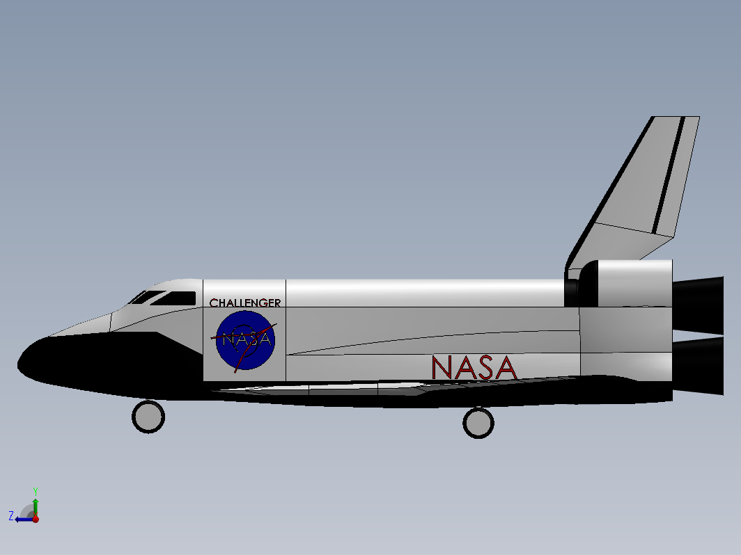 nasa挑战者号航天飞机