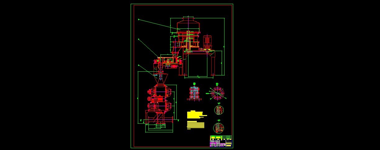 粉体定量稳流供料系统（全套3D和CAD图+说明书）