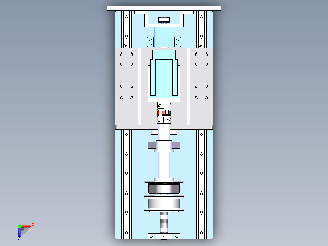 R-θ机器人设计模型三维