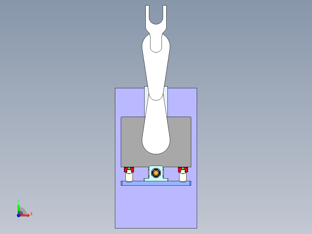 R-θ机器人设计模型三维