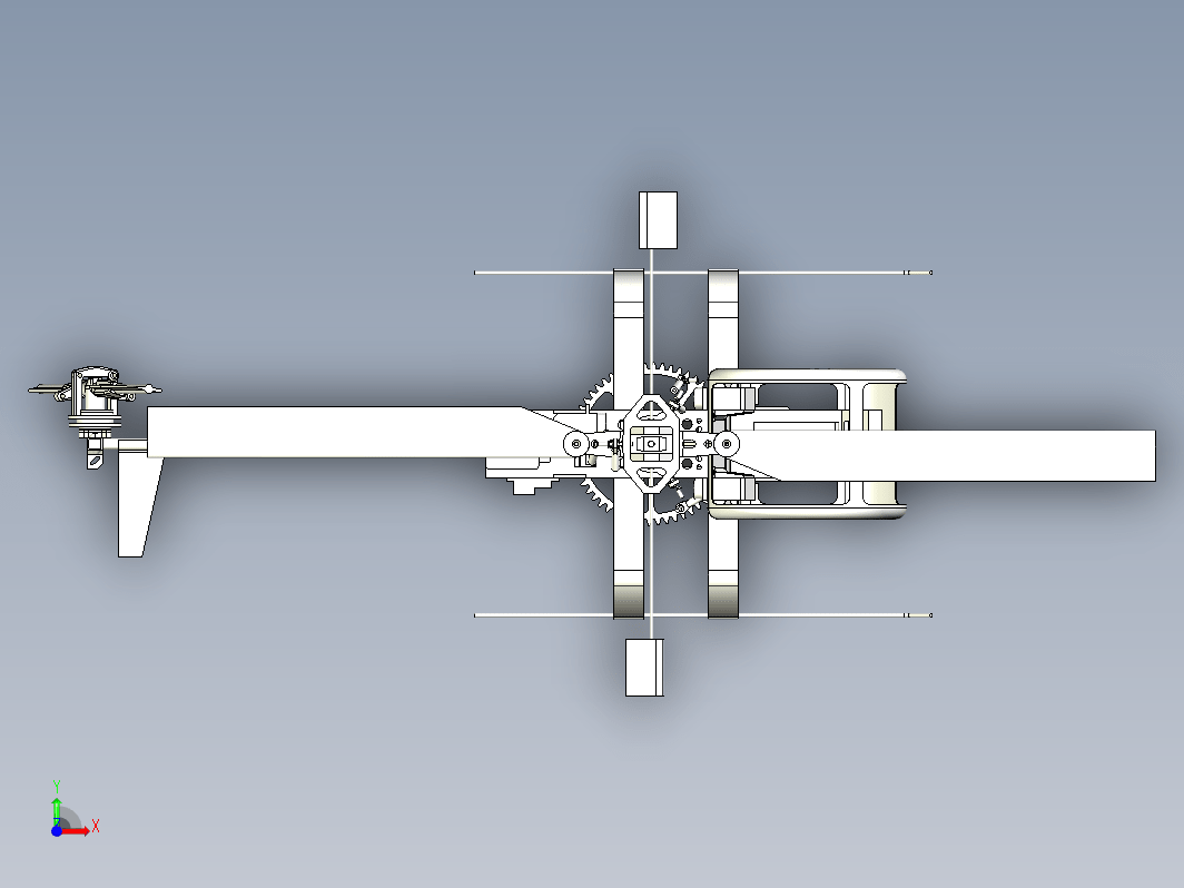 RC微型直升机玩具模型