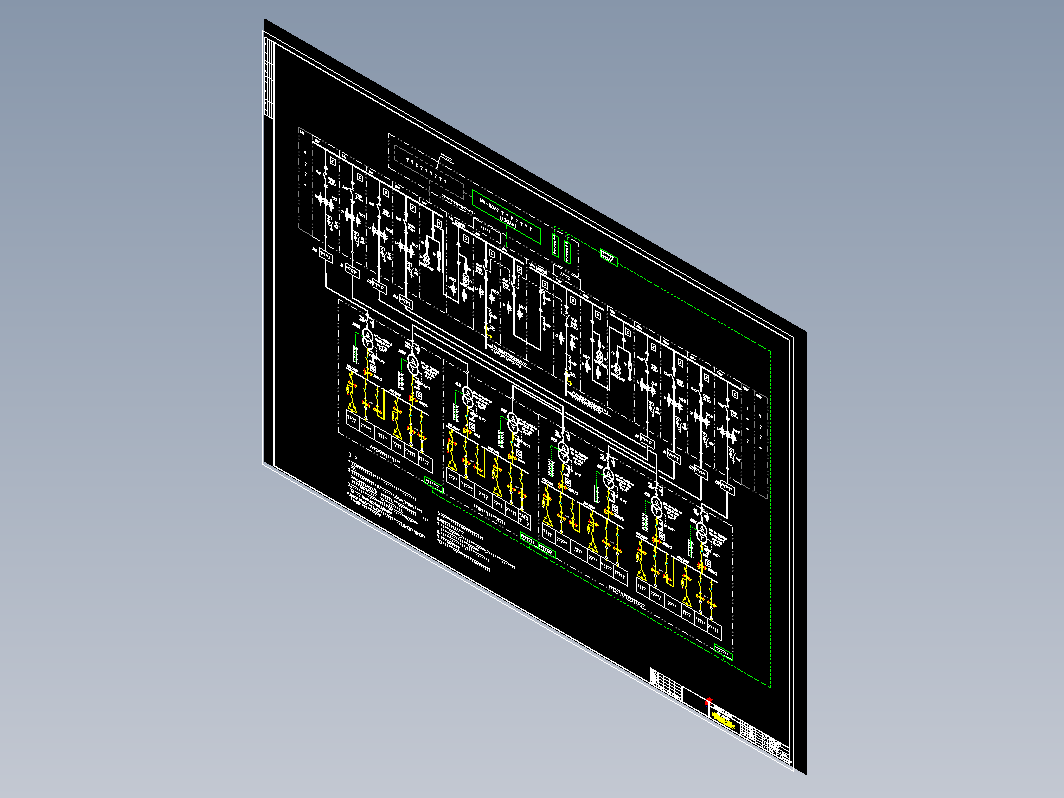 供电系统接线原理图1