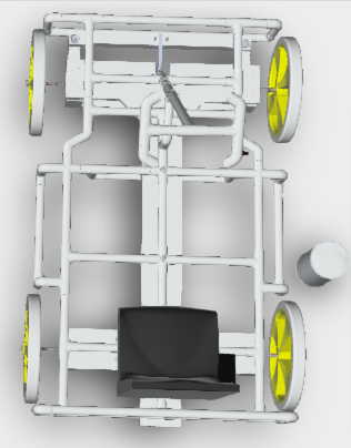 Buggy pvc管小车结构