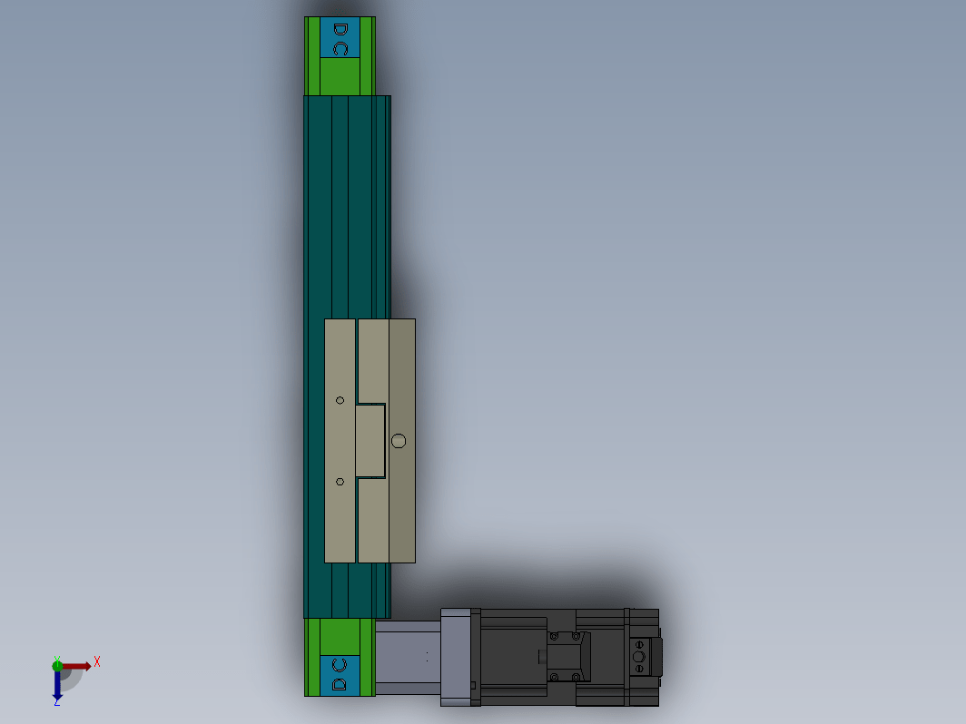 铝材电动滑台缸直线导轨DC45B-TB-MG（100-4000mm）