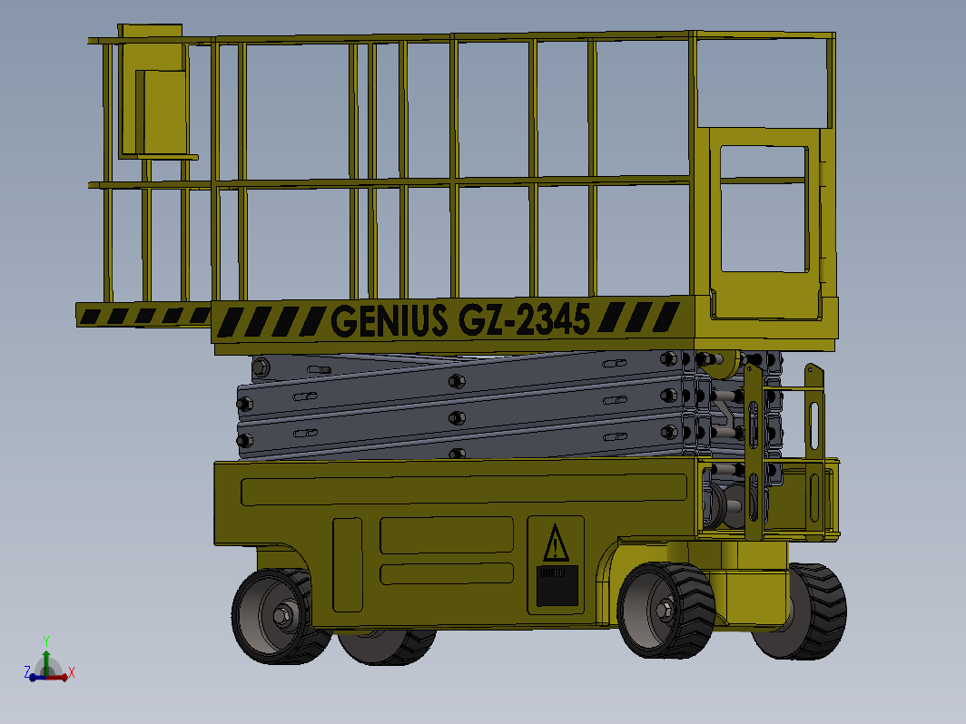 GeniusGZ-2345剪叉式升降机