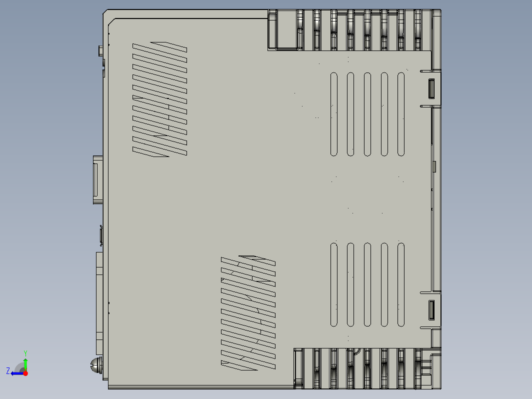 雷赛L7EC-L系列私服驱动器3D模型