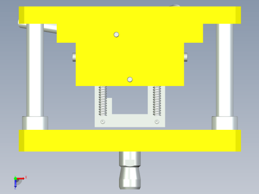 冲压模具 TUBING NOTCHER DIE STP IGS X_T缩略图