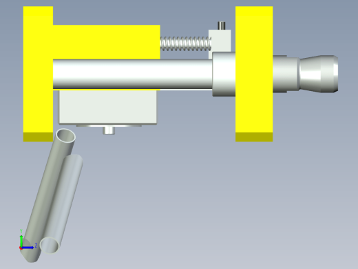 冲压模具 TUBING NOTCHER DIE STP IGS X_T缩略图