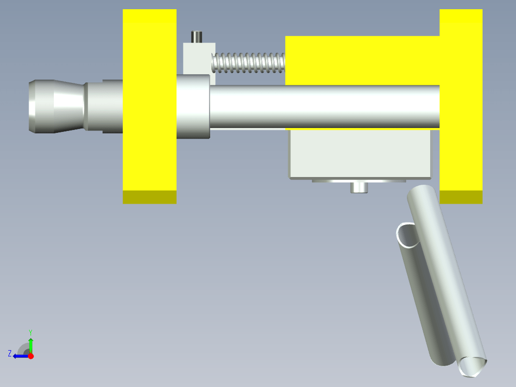 冲压模具 TUBING NOTCHER DIE STP IGS X_T