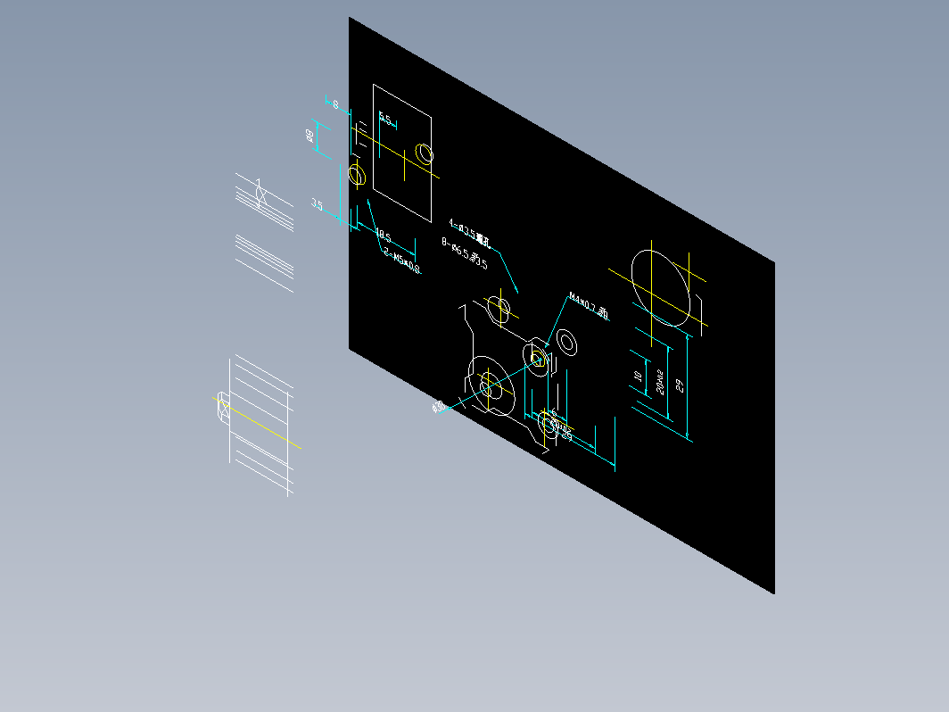 气缸 CQ2B16-D