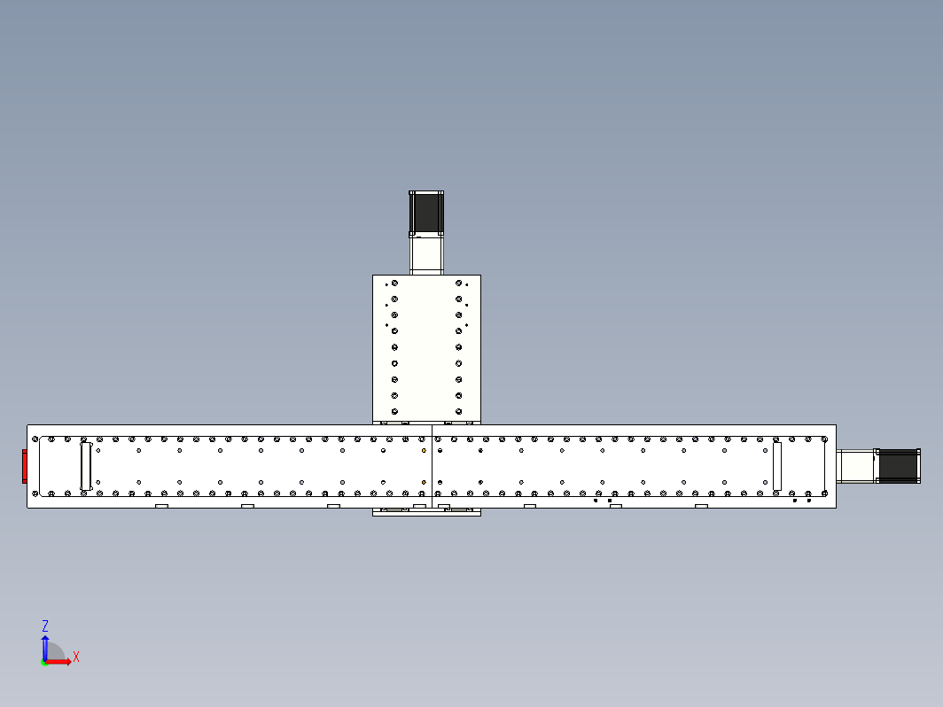 Portal CNC数控机床机构