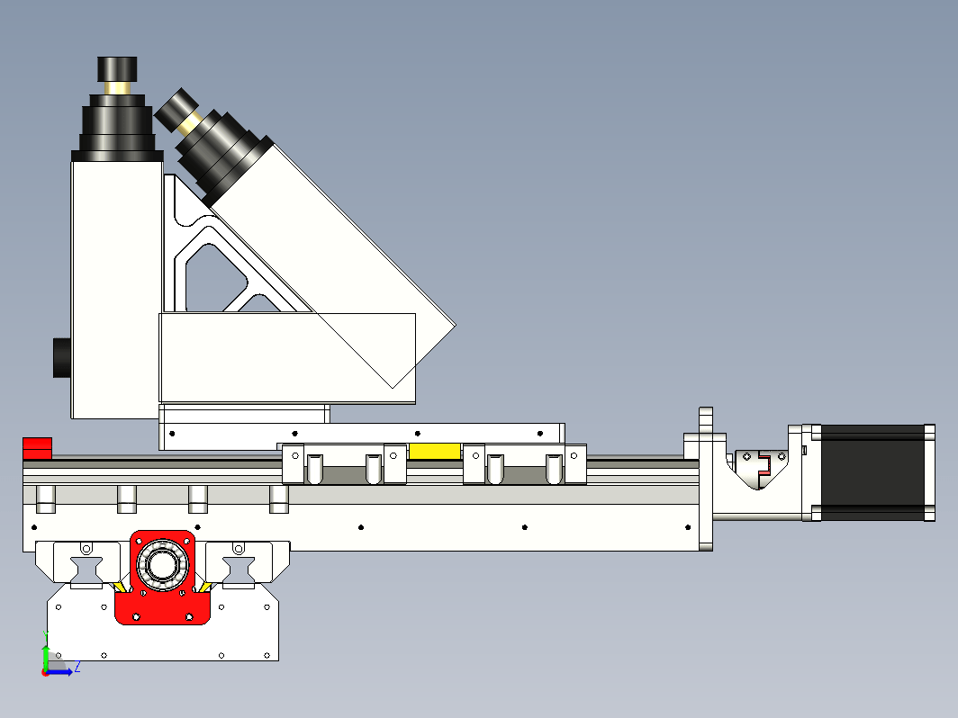 Portal CNC数控机床机构